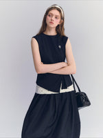 Twist Top Skirt Set