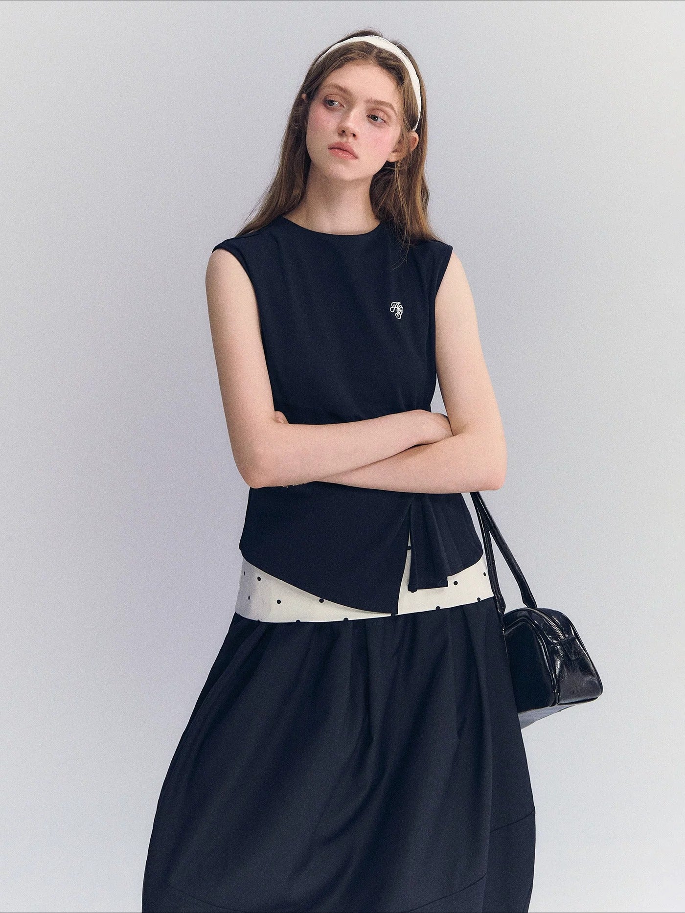 Twist Top Skirt Set
