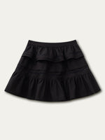Lace-Trimmed Jacket & Skirt Set