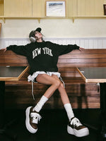 Retro Platform Sneakers