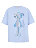 Doll Imitation Diamond Short-sleeve T-shirt