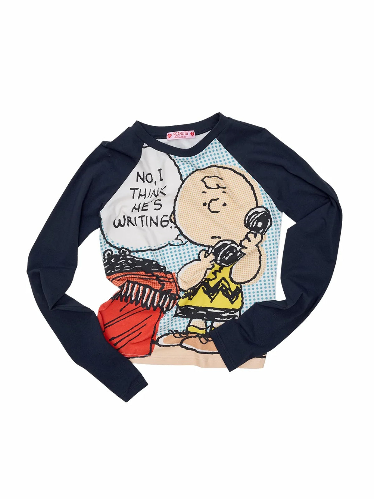 Colorful Cartoon Raglan Tee