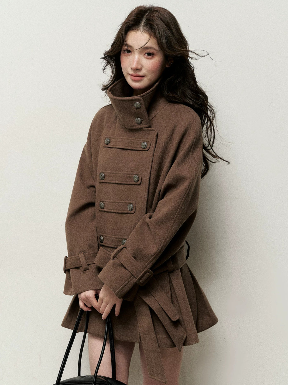 Napoleon Double-Breasted Wool Coat