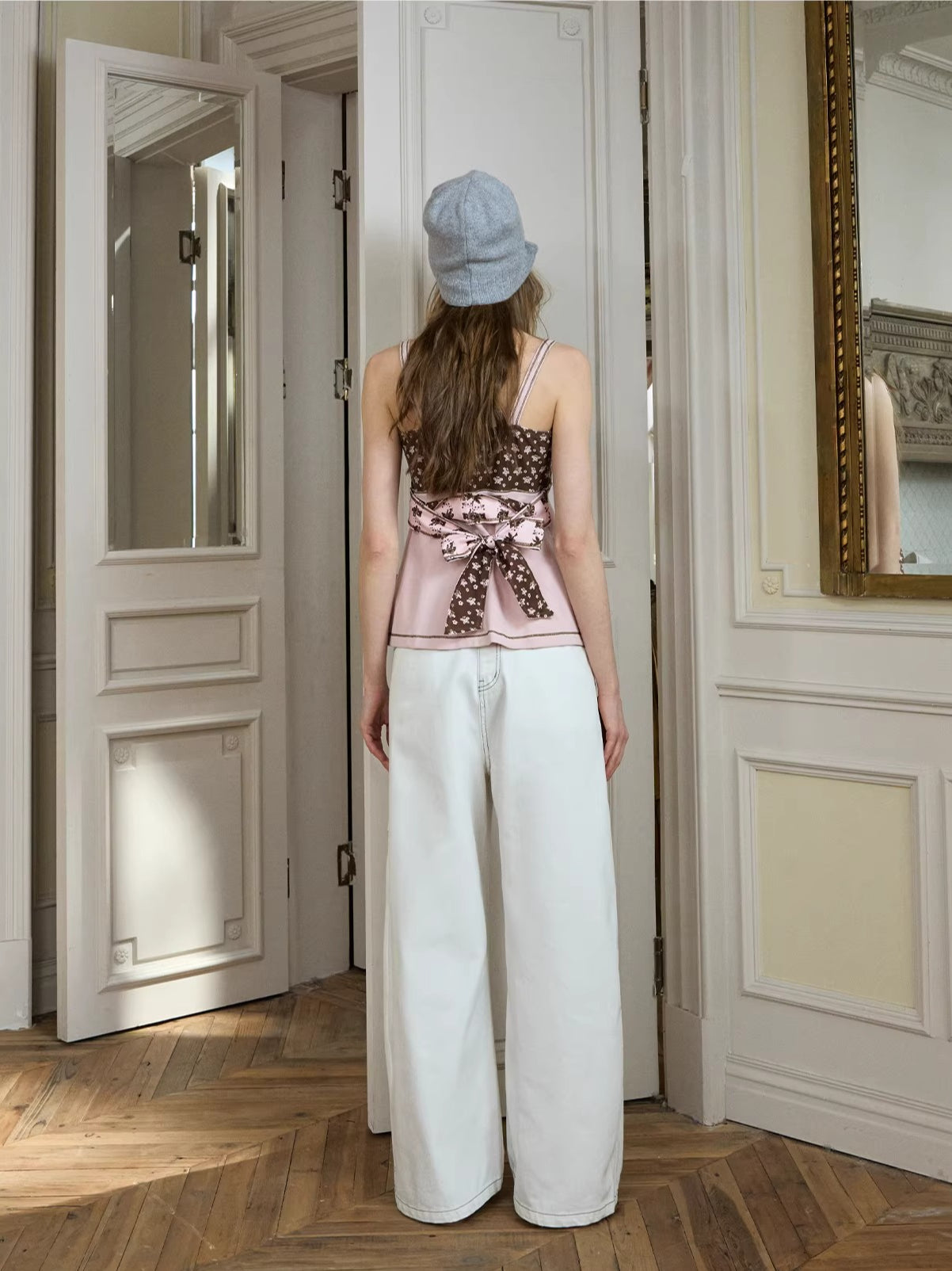Printed Tie-Strap Camisole