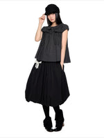 Plaid Peter Pan Top