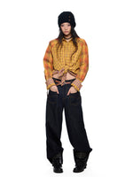 Dopamine Plaid Oversized Shirt