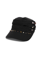 Rhinestone Two-Tone Cap