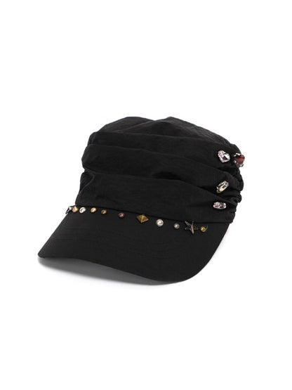 Rhinestone Two-Tone Cap