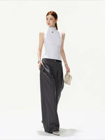 Wide Leg Tailored Pants