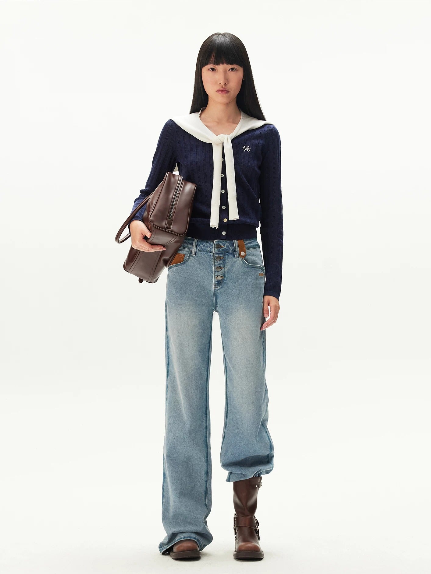 Duro Tencel-Linen Textured Cardigan