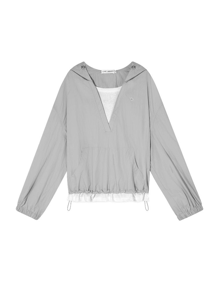 Hooded Drawstring Set