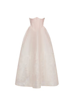 Collar Layered Tulle Mini Dress