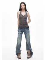 Halter Slim Fit Tank Top