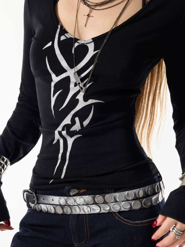 Retro Slim Fit Top