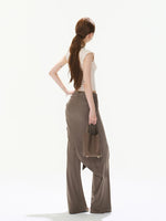 Lace Up Flare Pants