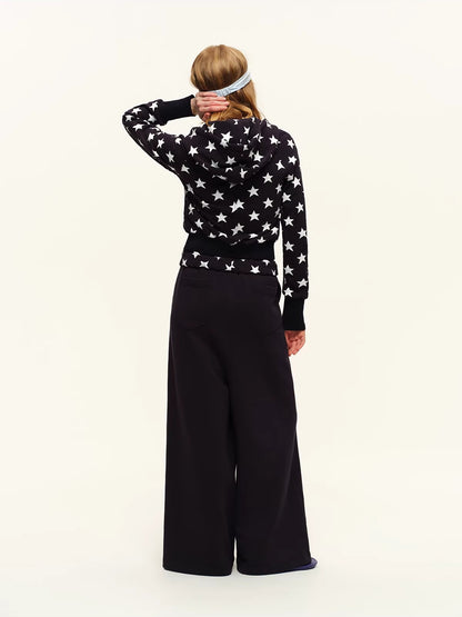 Star Print Hoodie Set