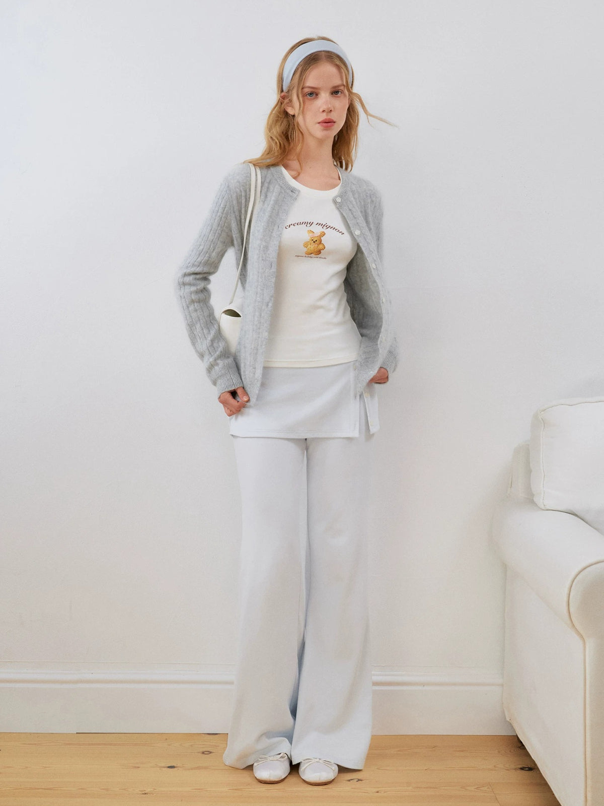 Split Flare Lounge Pants