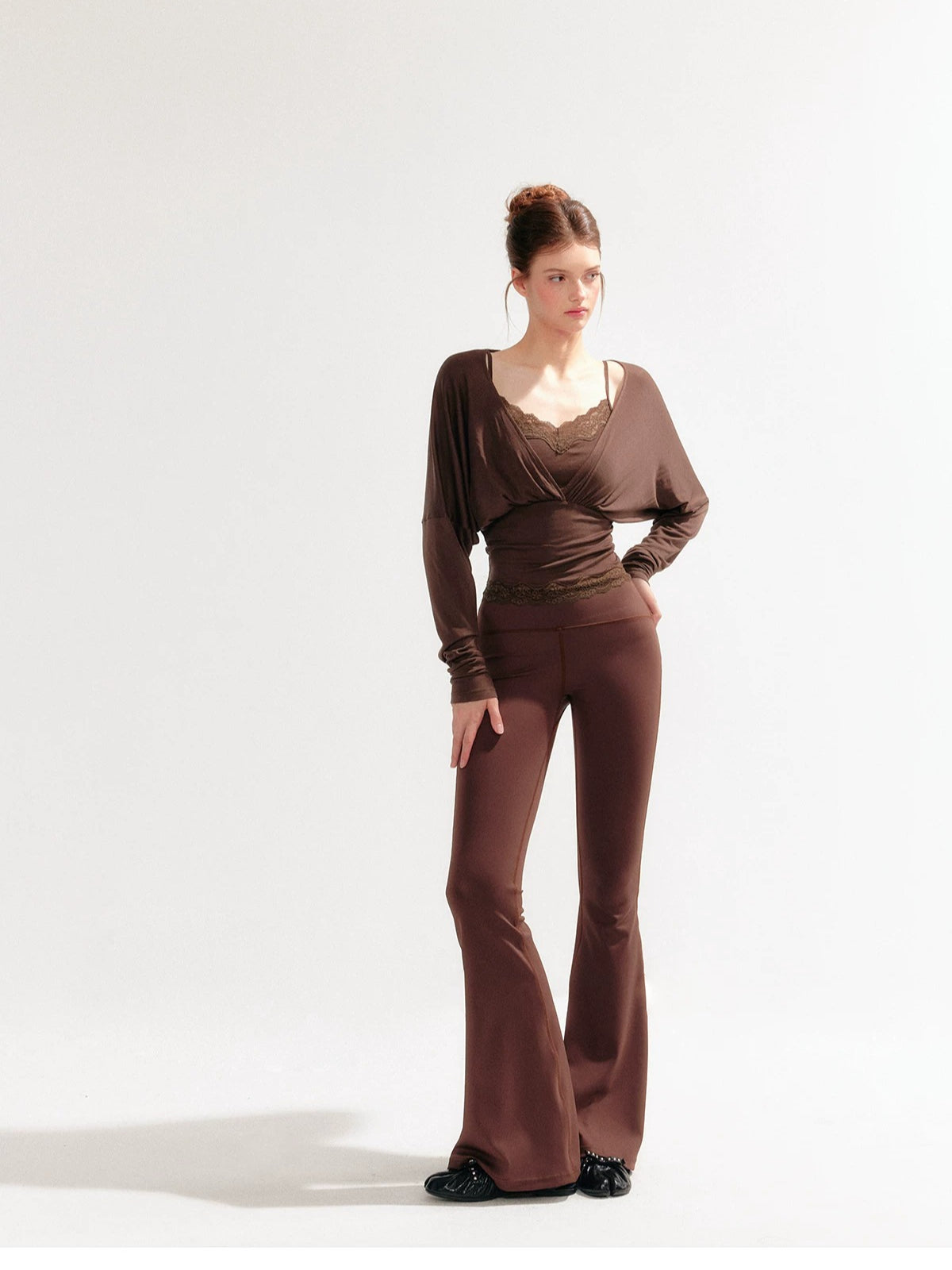 Low Waist Flared Yoga Pants