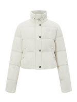 Black & White Pearl Down Short Jacket
