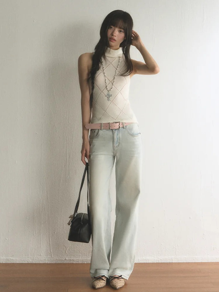Diamond Knit Vest