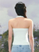 Ruffle Halter Top