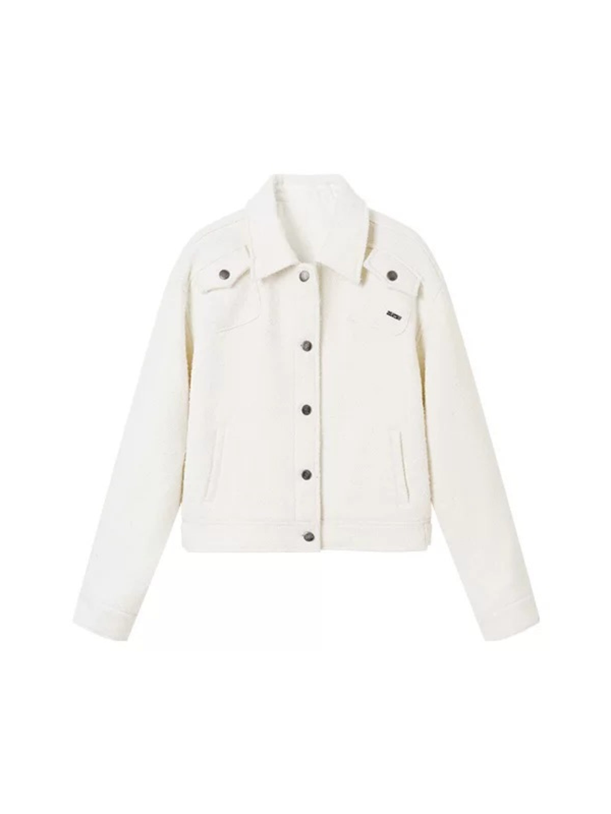 Barn Wool Loop Tweed Short Jacket