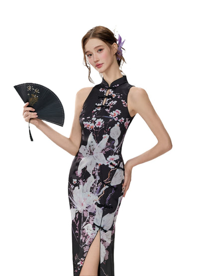 "Dream Garden" Qipao Dress Set