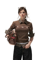 Fair Isle Knit Sweater