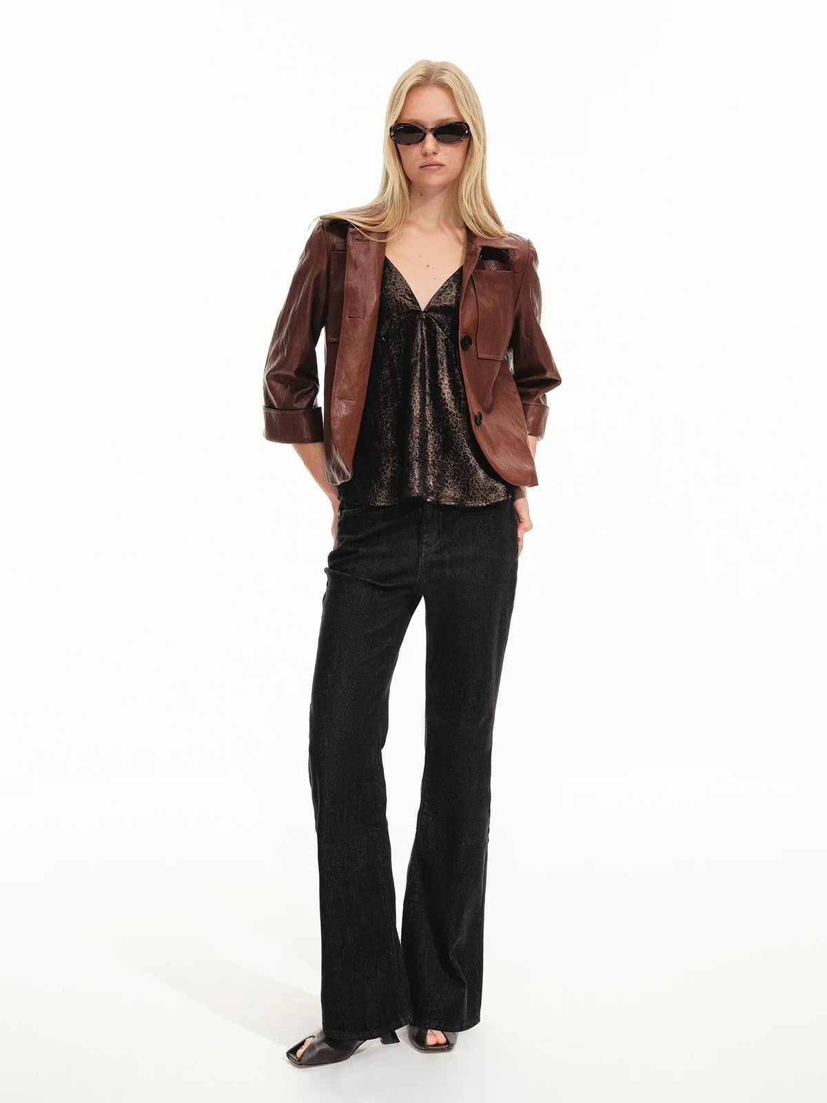 High Waist Flare Jeans