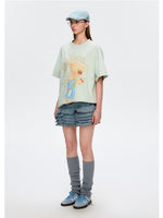Skipping Bear Crew Neck T-shirt