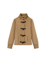 Vintage Wool Blend Toggle Coat