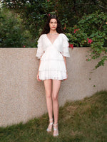 Levette Layered Chiffon Dress