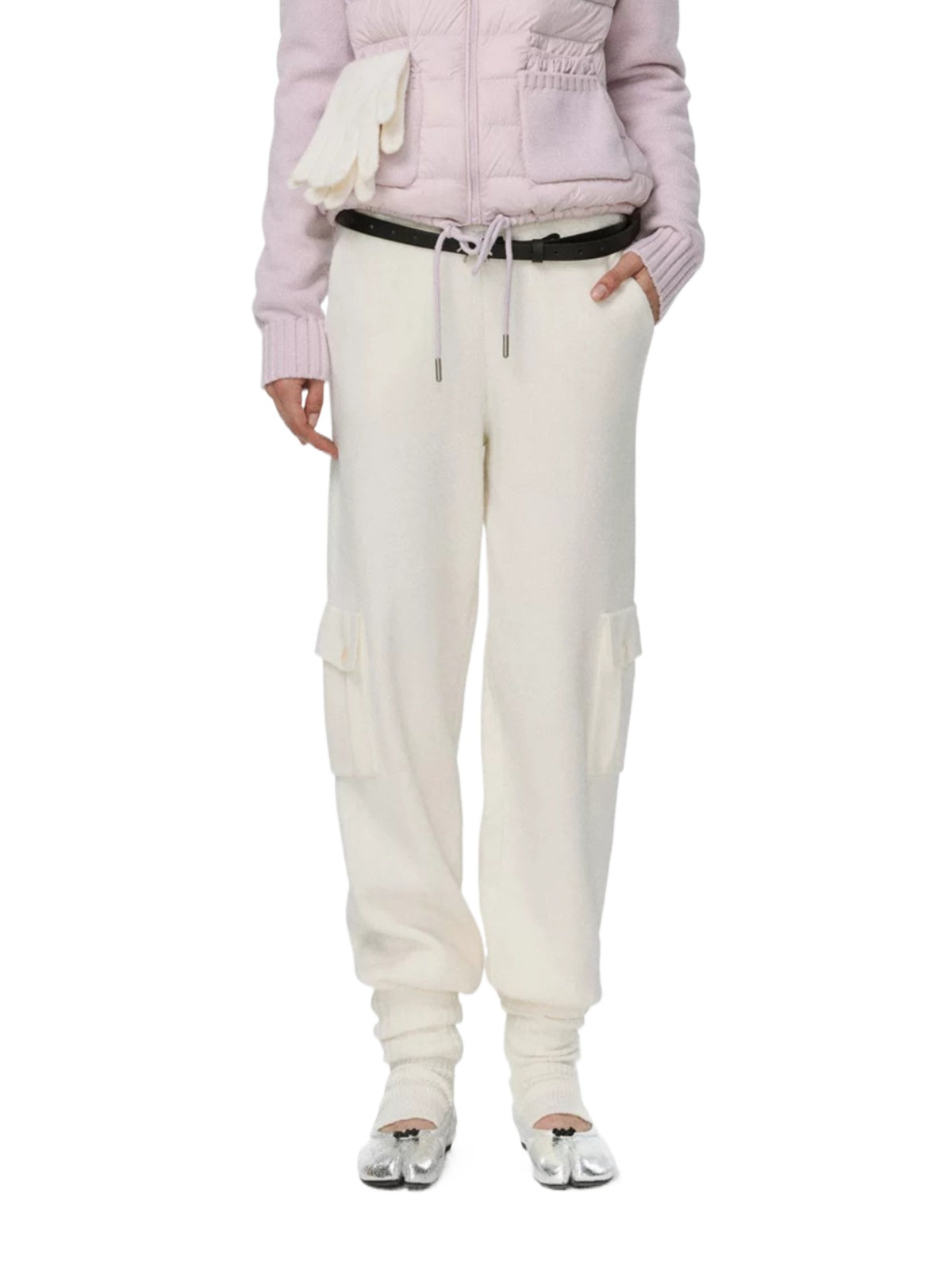 Snow Pocket Wool Jogger Pants