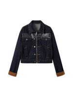 Double Placket Denim Jacket