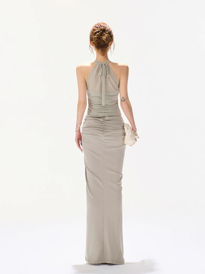 Romantic Ruched Fishtail Skirt