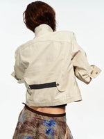 Cropped Seven Sleeve Jacket