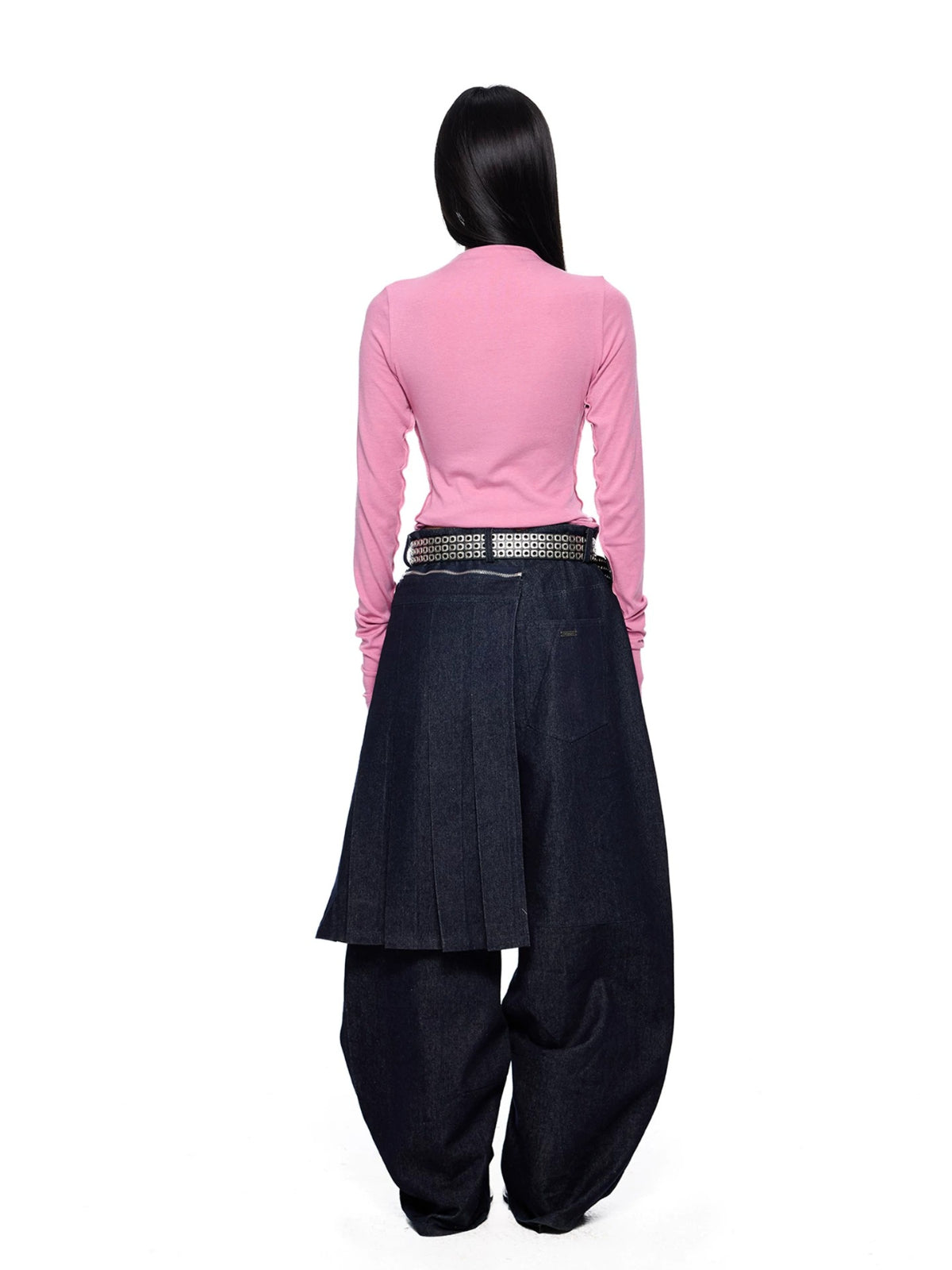 Lightweight Ruched Long Sleeve Top