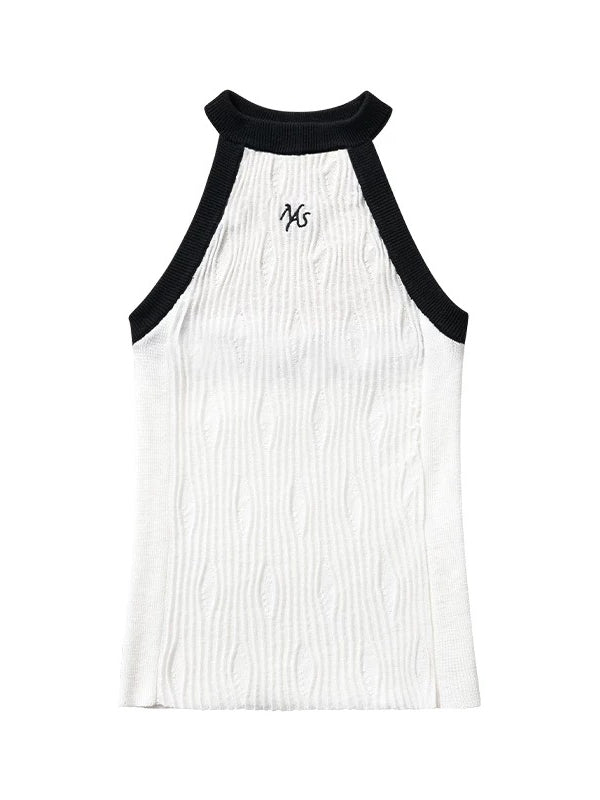 Equestrian Rib Halter Tank