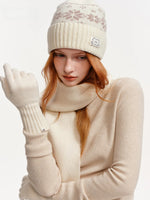 Seamless Wool Blend Mockneck Top