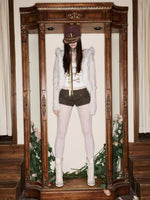 Sequin Bone U-Neck Tank Top