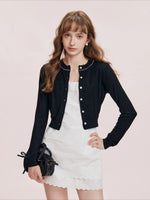 Wool Wave Cardigan