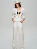 Lyocell Linen Shirt Pants Set