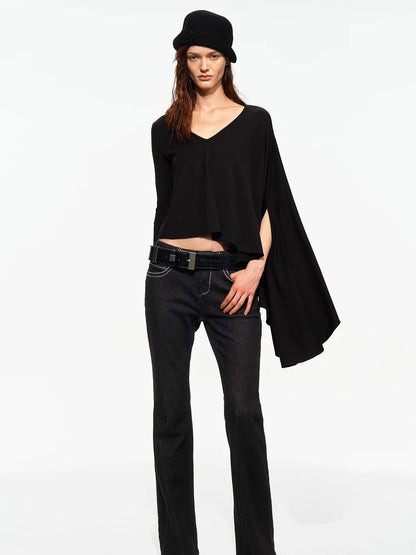 Geometric Straight Pants