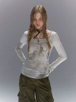 Vintage Angel Lace Tencel Top