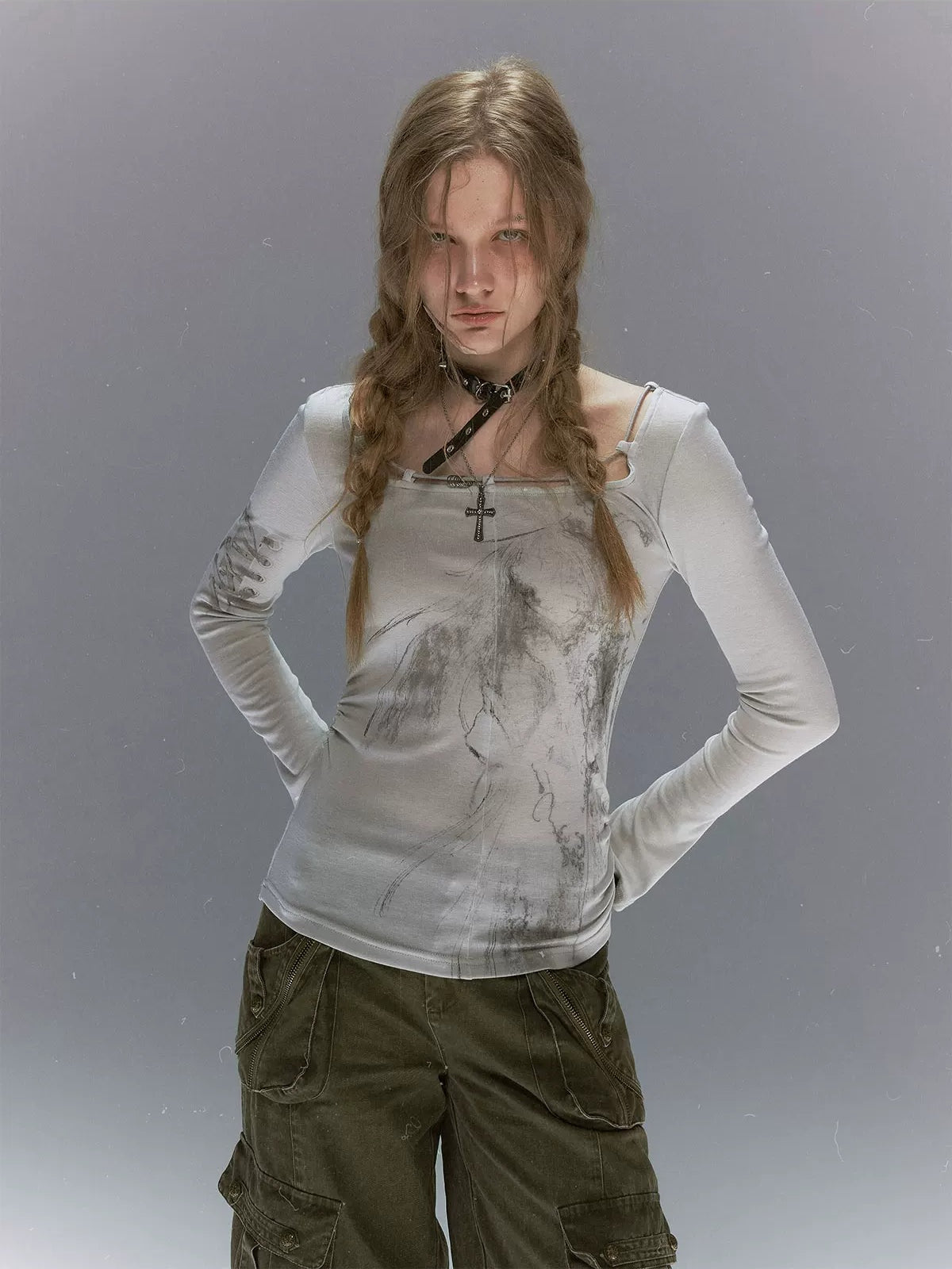 Vintage Angel Lace Tencel Top