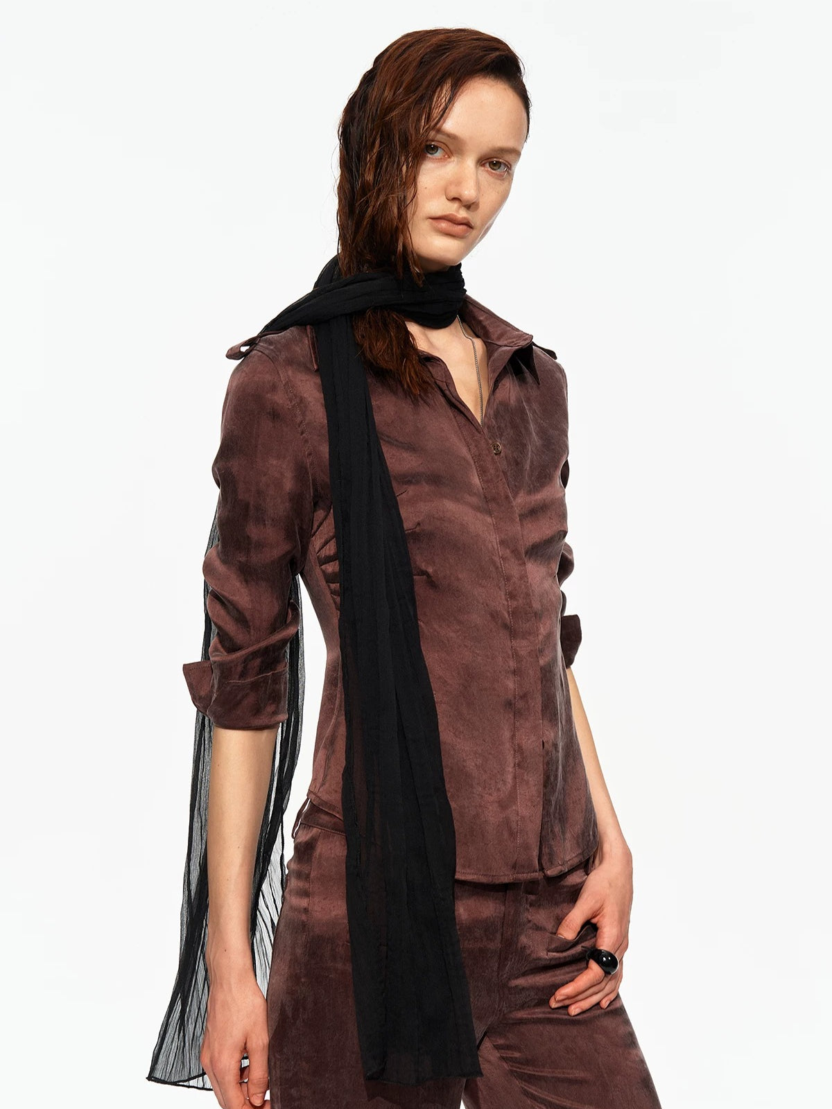Lyocell Shirt Set
