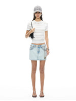 Stamp Braid Organza Tee