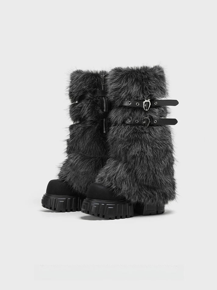 Platform Martin Boots