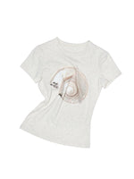 Printed Slim-Fit Short Sleeve T-shirt