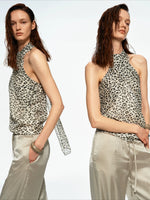 Printed Halter Cami